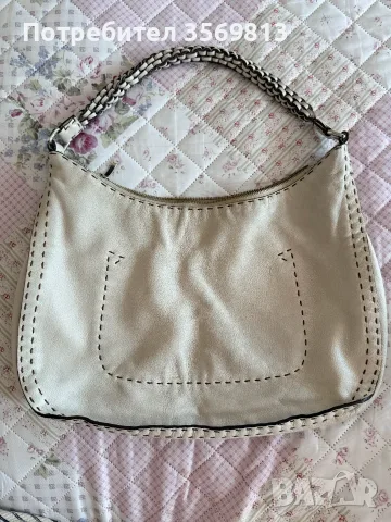 ОРИГИНАЛ FENDI ФЕНДИ УНИКАЛНА ГОЛЯМА МЕКА ЧАНТА САК 100% естествена кожа, снимка 6 - Чанти - 55722282