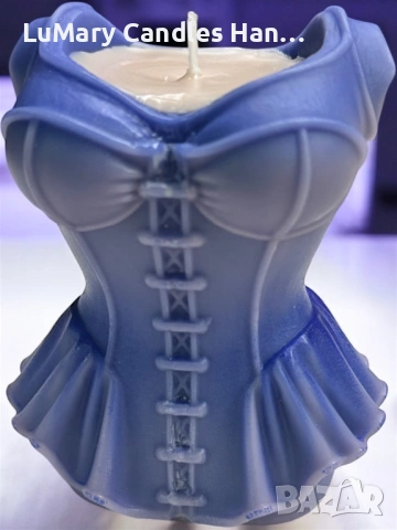 Свещ “ Корсет”, снимка 4 - Декорация за дома - 53224650
