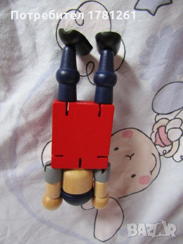 Дървено човече, снимка 4 - Други ценни предмети - 30427604