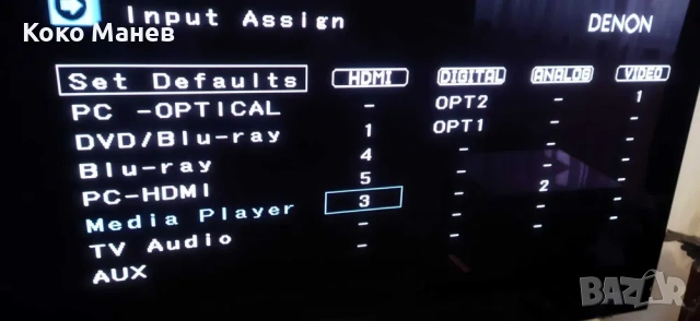 Усилвател DENON AVR-X1300W 7.2 канала Wi-Fi Bluetooth Apple AirPlay Dolby Atmos, снимка 7 - Ресийвъри, усилватели, смесителни пултове - 54198978