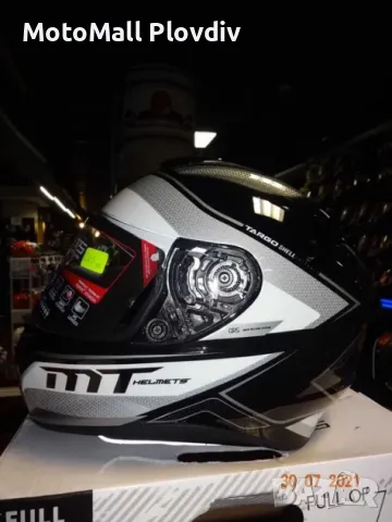 MT Helmets Targo Interact пистова каска различни разцветки, снимка 3 - Аксесоари и консумативи - 49290029