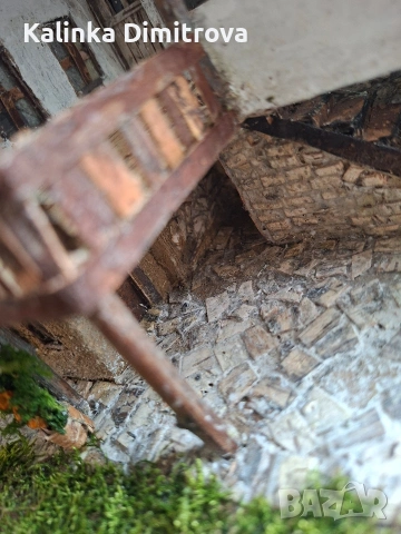 Макет на стара къща,съхранила духа на времето., снимка 5 - Декорация за дома - 53948715