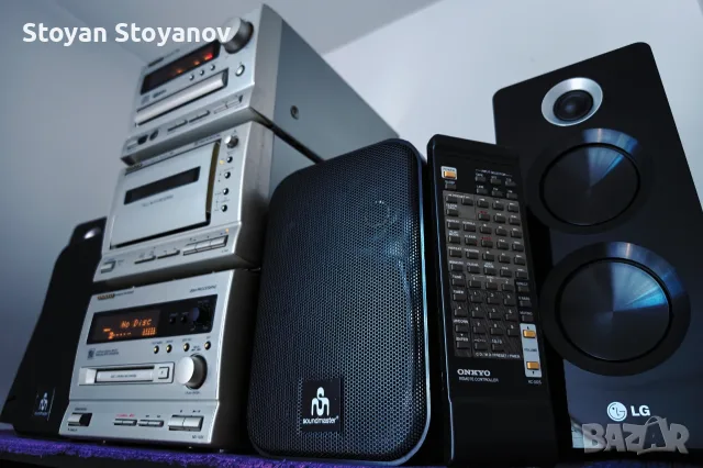 Три компонента hi-fi ретро музикална уредба ONKYO , снимка 3 - Аудиосистеми - 56135837