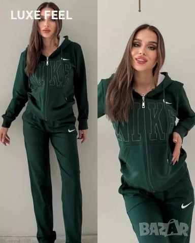 Nike ✨Лого Бродирано ✨ Дамски Екипи , снимка 2 - Спортни екипи - 56332249