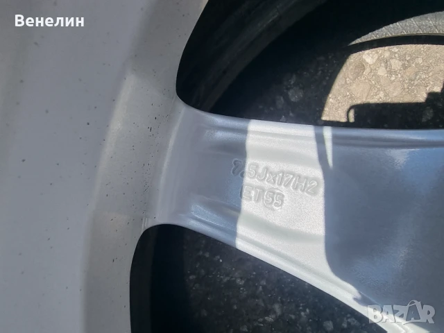 4бр.Алуминиеви джанти за Форд,ВТ55,7.5j Внос от Германия олво, Ягуар 5х108х17цола , снимка 4 - Гуми и джанти - 50458508