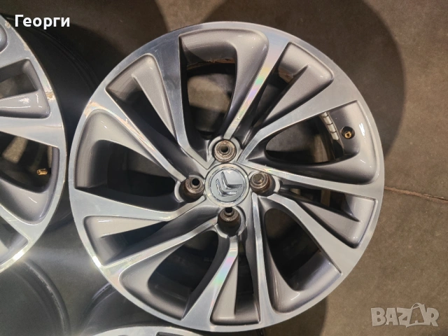 4бр. алуминиева джанта  17цола за Citroen, снимка 2 - Гуми и джанти - 54309441