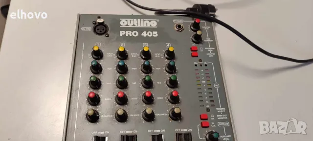 Музикален миксер Outline Pro 405, снимка 2 - Други - 48412129