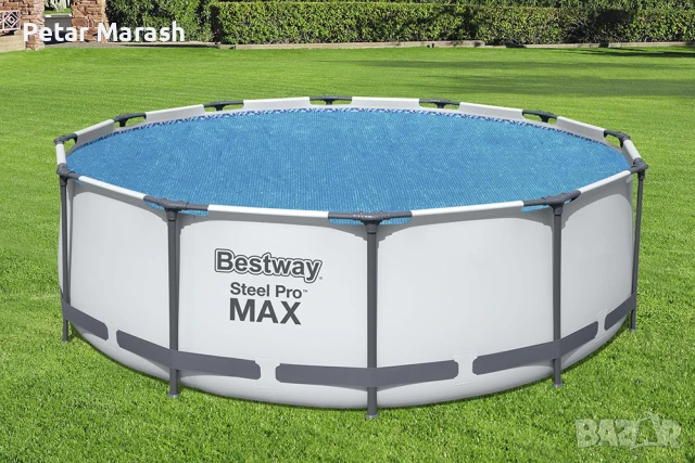 Сглобяем Басейн Bestway 56950 Steel Pro Max с филтърна помпа 427×107см, снимка 4 - Басейни и аксесоари - 50723333