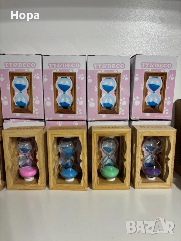 Пясъчен часовник 1, 3 , 5 и 10 минути , снимка 4 - Декорация за дома - 35940612