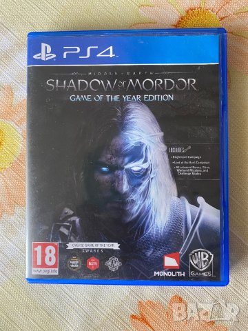 Shadow of Mordor - Game of the year edition за PS4, снимка 1 - Игри за PlayStation - 42342635