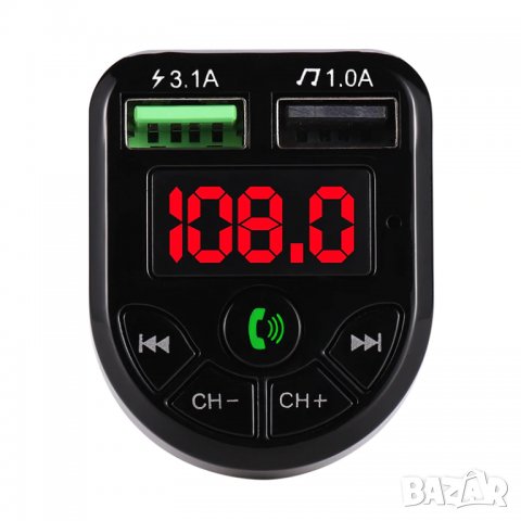 MP3 плеър за кола, трансмитер за автомобил, Блутут за разговори за кола, USB зарядно за запалка,флаш, снимка 2 - Други - 29726663