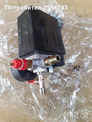 Нов пресостат за компресор, снимка 2 - Резервни части за машини - 52157998