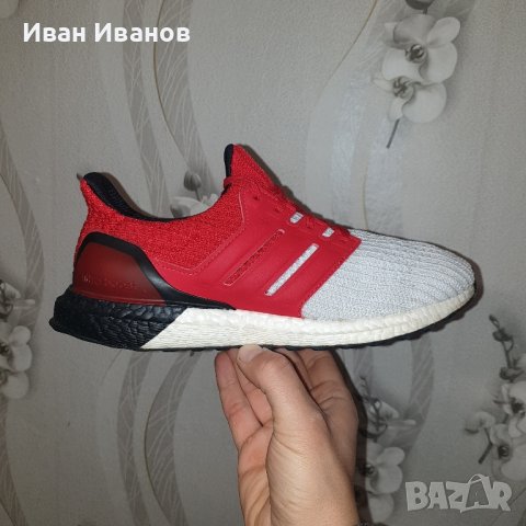 оригинални маратонки  Adidas Ultra Boost 4.0 'White Scarlet' номер 42,5- 43 1/3, снимка 9 - Маратонки - 41610712