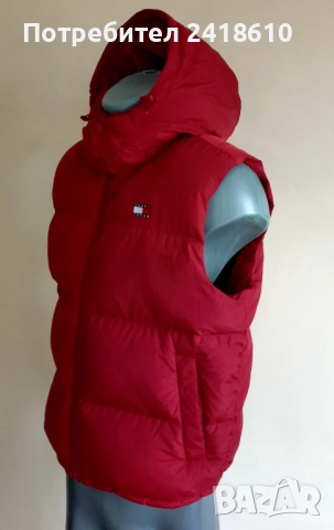 Tommy Hilfiger Down Vest Mens Size L  НОВО! ОРИГИНАЛ Мъжки Пухен Елек!, снимка 12 - Якета - 52553537