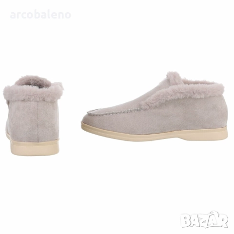 Дамски зимни боти до глезена, 4цвята , снимка 10 - Дамски боти - 52456381