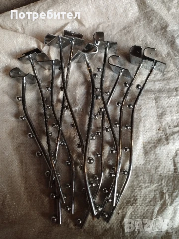 Закачалки с пъпки за права тръба 