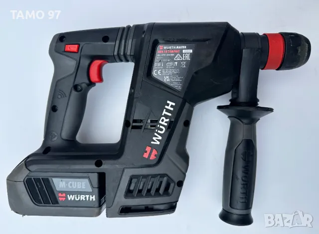 Wurth M-Cube Безчетков сет от акумулаторен перфоратор, ъглошлайф и винтоверт, снимка 3 - Други инструменти - 48005739