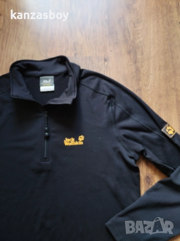 jack wolfskin - страхотна мъжка блуза Л КАТО НОВА, снимка 7 - Блузи - 51895314