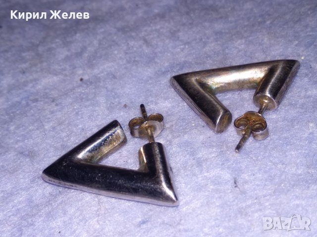 ЕФЕКТНИ ФЕШЪН АРТ ДИЗАЙНЕРСКИ МОДЕЛ СРЕБЪРНИ ОБЕЦИ СРЕБРО 925 ПРОБА 22314, снимка 9 - Обеци - 40488421