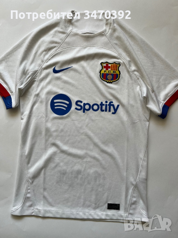  NIKE Barca Away Shirt 2023-24 Барса S размер , снимка 2 - Спортни дрехи, екипи - 44737870