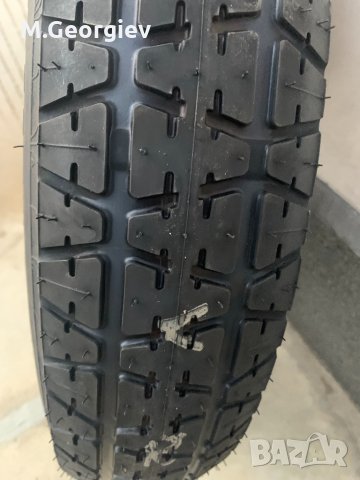 ЧИСТО НОВА ОРИГИНАЛНА РЕЗЕРВНА ДЖАНТА С ГУМА DUNLOP MERCEDES ML-164, 166 и GL  с РАЗМЕР:T 155/90D18 , снимка 4 - Гуми и джанти - 33925432