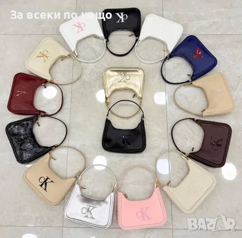 Calvin Klein Дамска Компактна Елегантна Чанта За Рамо Келвин Клайн - Различни Цветове Код SEM-205