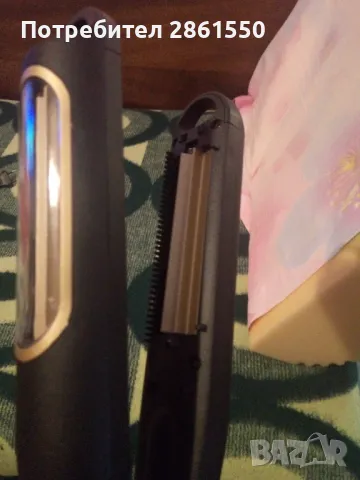 Въртяща се маша тип преса за коса, снимка 2 - Маши за коса - 47840529