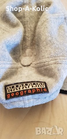 Vintage NAPAPIJRI GEOGRAPHIC Winter Fleece Cap Hat, снимка 2 - Шапки - 35201881