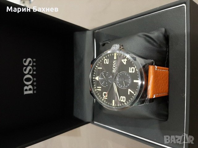 Мъжки Часовник Hugo Boss 1513082   - 24 м. Гаранция, снимка 2 - Мъжки - 30995382