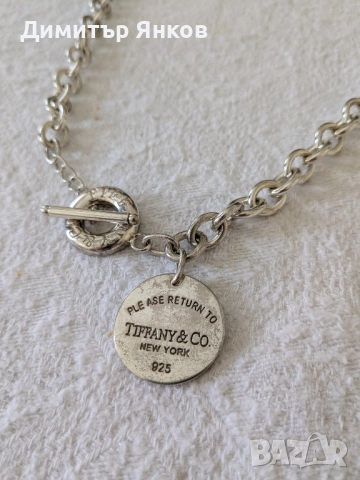 колие на Tiffany , снимка 2 - Колиета, медальони, синджири - 51606092