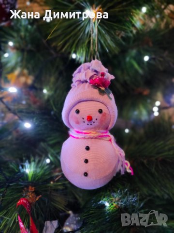 Ръчно изработени снежковци, снимка 9 - Декорация за дома - 30180787