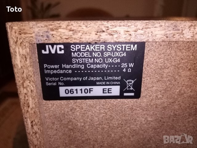 Уредба JVC UX-G4, снимка 9 - Аудиосистеми - 42688543