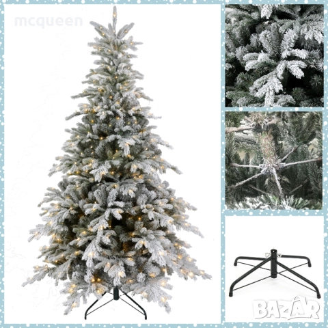 Реалистична Снежна Елха тип бор!