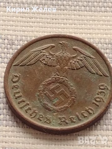 Монета 2 райхсмарки 1939г. Германия Трети Райх с СХВАСТИКА за КОЛЕКЦИЯ 29568, снимка 5 - Нумизматика и бонистика - 42823203