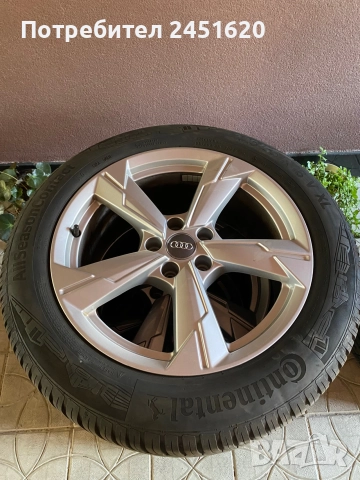 Продавам  джанти 18” със зимни гуми 225/55/18, снимка 3 - Гуми и джанти - 51895126