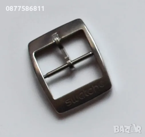 ОРИГИНАЛНА КАТАРАМА ЗА ЧАСОВНИК SWATCH ТОКА БЪКЕЛ ЧАСОВНИЦИ СТЪКЛО БАТЕРИЯ ПАТЕНТИ, снимка 9 - Каишки за часовници - 50261195