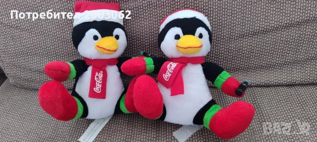 Плюшени играчки на Coca Cola, снимка 3 - Плюшени играчки - 48164114