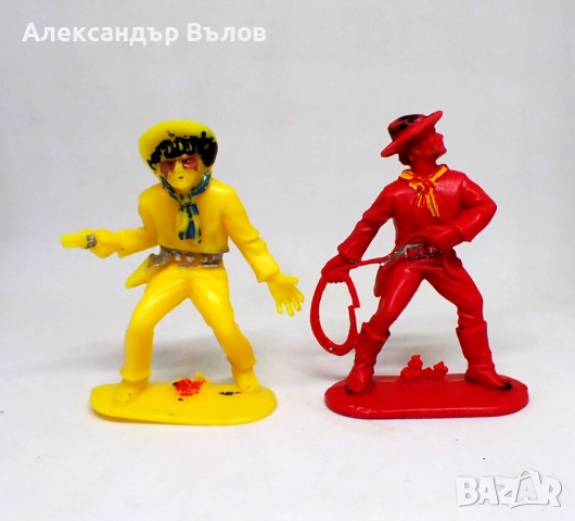 Комплект 5 Индианци Каубои Стари Играчки Соца Западна Германия Фигурки Играчки, снимка 8 - Други ценни предмети - 52704910