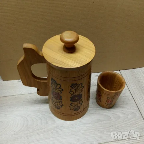 Кана и чаша от соца, снимка 2 - Чаши - 47654112