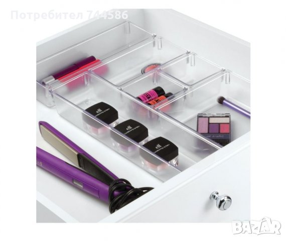 Комплект 6 органайзерa за чекмедже
