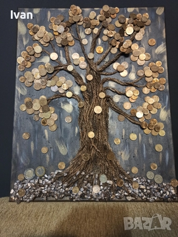 Дърво на живота от монети