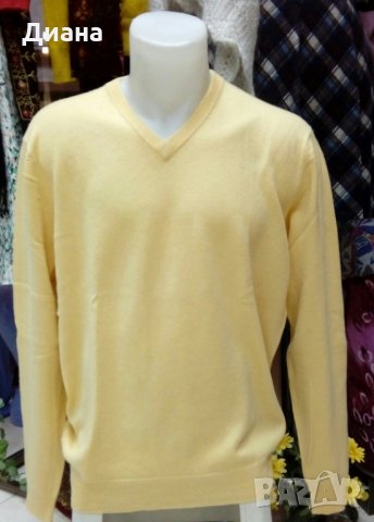 Мъжки пуловери-100% кашмир,мерино,памук,алпака, снимка 8 - Пуловери - 31346100