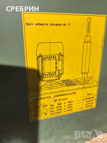 Фреза с карета марка SCМ с 4 вида обороти , снимка 5 - Други машини и части - 47959908