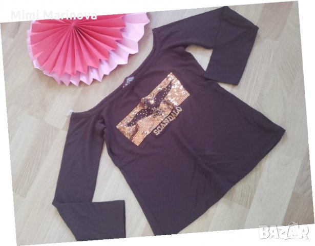 Къс топ с пайети Scandalo, снимка 1