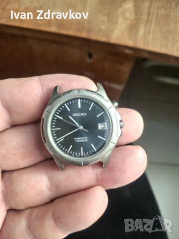 Seiko Kinetic Titanium, снимка 2 - Мъжки - 53140611