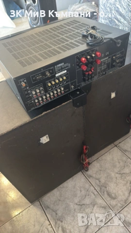 Усилвател YamahaRH-V520RDS и Колони от Sony Shake X33, снимка 2 - Аудиосистеми - 54152383