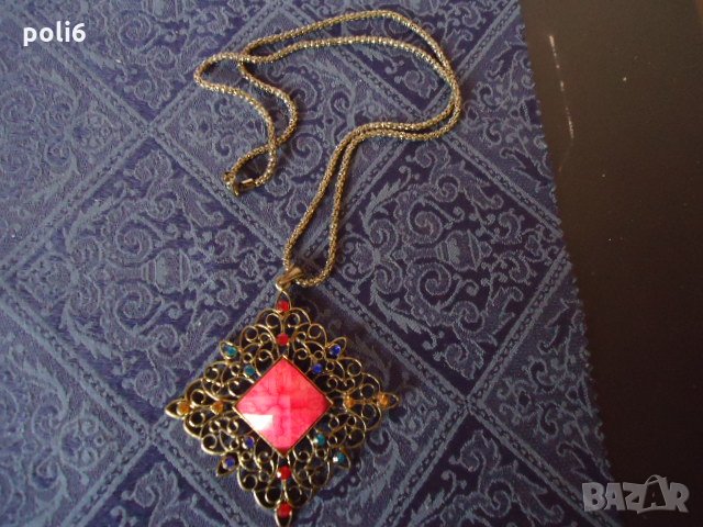 колие и обици, снимка 4 - Бижутерийни комплекти - 31999742