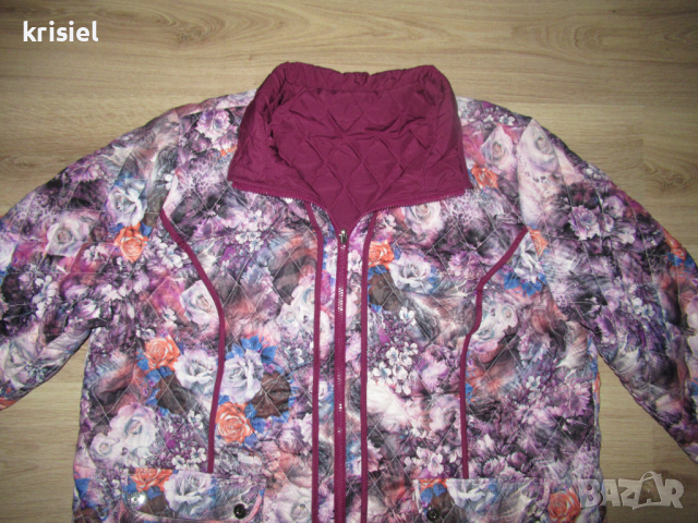  СТРАХОТНО ДВУЛИЦЕВО ЯКЕ--3XL номер, снимка 2 - Якета - 44679277