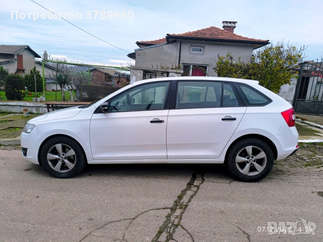 Skoda Rapid 1,6 TDI 2016 г., снимка 8 - Автомобили и джипове - 53174842