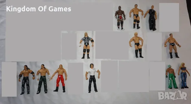 Кеч Фигури Torrie Wilson/Triple H/Matt Hardy/Edge/Sandman/Ric Flair/Chris Jericho/John Morrison